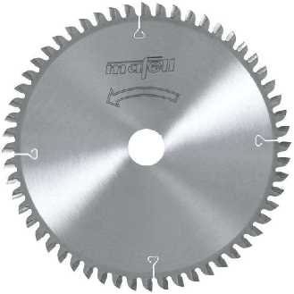 Mafell Sgeblatt-HM, 185 x 1,4/2,4 x 20 mm, Z 56, WZ, fr Querschnitte in Holz-Beschreibung lesen