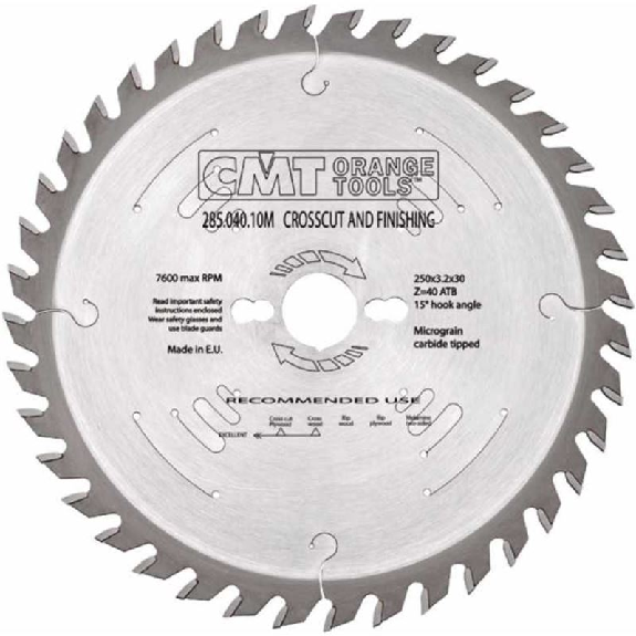 Sierra circular 270x2.8x30 Z:42 atb 15°-Leer más