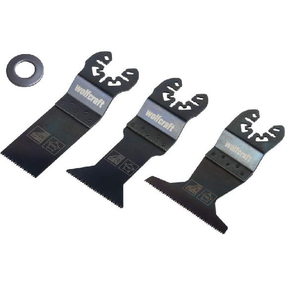 1 jeu de sierra vibratoire pour la construction à sec standard 3 pièces-Lire la description