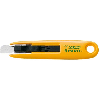 Cúter de seguridad compacto de plástico reciclado SK-7/green