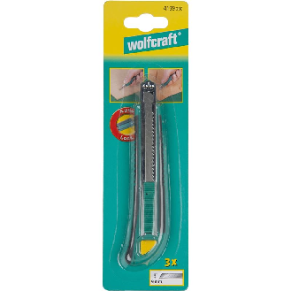 1 cúter de cuchillas separables bicomponente, 9 mm-Leer más