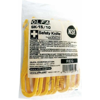 Pack de 10 cúters de seguridad desechables con cuchillas ocultas SK-15-Leer más