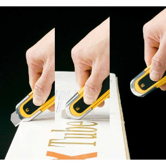 SK-8 - Cúter de seguridad con cuchilla trapezoidal de 18mm-Leer más