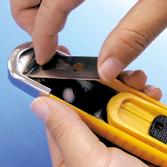 SK-8 - Cúter de seguridad con cuchilla trapezoidal de 18mm-Leer más