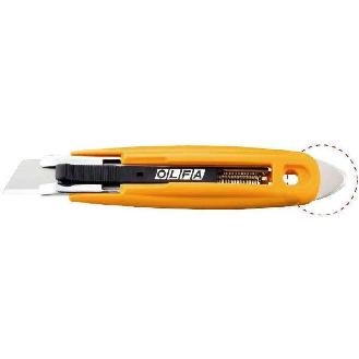 SK-9 - Cúter de seguridad con púa de metal duro y cuchilla trapezoidal de 17,5mm-Leer más