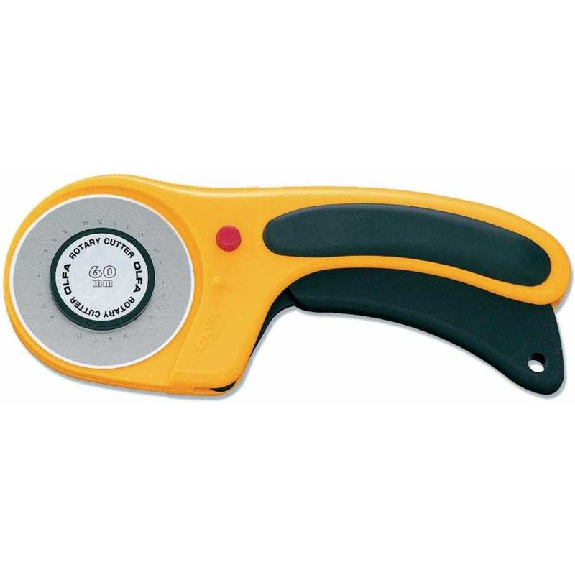 Cúter rotativo para cuchilla circular de 60 mm con botón de bloqueo RTY-3/DX-Leer más