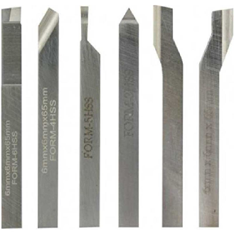 Juego de 6 cuchillas HSS para FD 150/E-Leer más