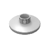 Dahua - PFA103 - Zubehör - Aufhängeadapter, Material: Aluminium, Hängehalterung Adapter, Modernes Design, Gewicht: 0,13