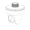 Dahua - PFA103 - Zubehör - Aufhängeadapter, Material: Aluminium, Hängehalterung Adapter, Modernes Design, Gewicht: 0,13