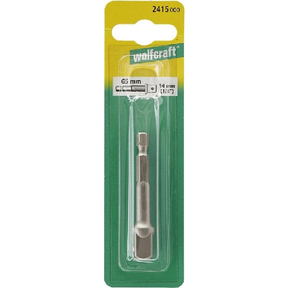 1 adaptador insertable, alojamiento 3/8, l 65 mm-Leer más