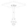 Dahua - PFA109 - Zubehör - Aufhängeadapter, - Material: Aluminium - Gewicht: 0,36kg -Maximale Traglast: 1kg - Abmessung Dahua - PFA109 - Zubehör - Aufhängeadapter, - Material: Aluminium - Gewicht: 0,36kg -Maximale Traglast: 1kg - Abmessung