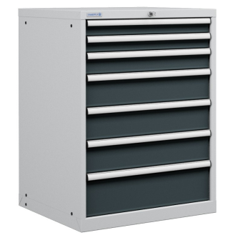 CASSETTIERA INDUSTRIALE OFFICINA PORTA UTENSILI 36 X 36 Eh (L 717 x P 725 x H 1000) 7 CASSETTI-Leggi tutto