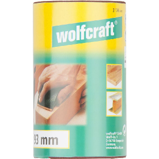 1 rollo de papel abrasivo de grano Grano 240, 5 m x 93 mm-Leer más