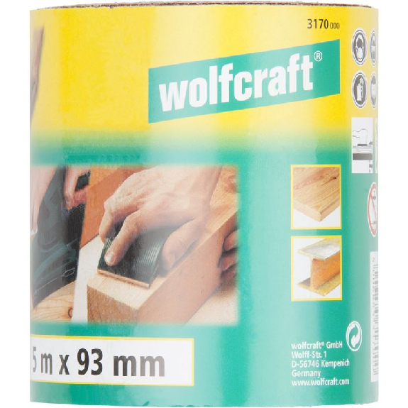 1 rollo de papel abrasivo de grano Grano 40, 5 m x 93 mm 1 rollo de papel abrasivo de grano Grano 40, 5 m x 93 mm-Leer más