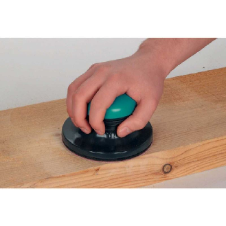1 lijadora de superficies con velcro de 125 mm de diámetro-Leer más