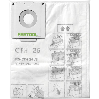 Festool Sicherheitsfiltersack FIS-CTH 26/3-Beschreibung lesen