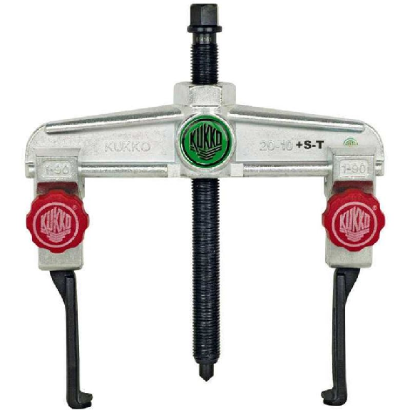 20-20+S - Extractor de rodamientos universal 2 patas espacios angostos reg rápida 200x150mm-Leer más