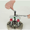 Extractor universal de 2 patas con regulación rápida