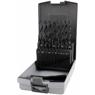 Juegos de brocas helicoidales DiN 338 tipo N HSS-G 19 brocas-Leer más