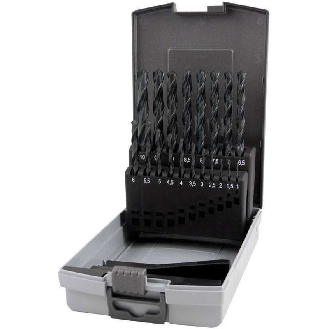 Juegos de brocas helicoidales DiN 338 tipo N HSS-G 19 brocas-Leer más