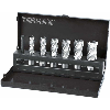 Juego de 6 brocas huecas con vástago Weldon de 19 mm + 1 guía-expulsor