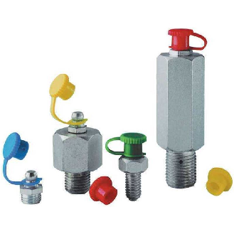 Tapones de plástico con abrazadera (caja de 100 uds/ color) Amarillo-Leer más
