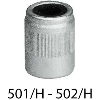 V000331 - Conector M1+T1 modelo 524/16 de 1/8 para engrasadores de cabeza plana