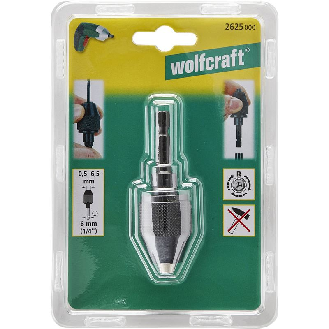 1 portabrocas 6,5 mm con vástago hexagonal-Leer más