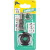 1 mandril para un agujero de 22,2/13 mm, vást. 8 mm