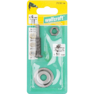 1 mandril para un agujero de 10 mm, vástago 6 mm-Leer más