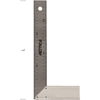 ESCUADRA INOX GRAD.GRABADA 400 X 190 MM - 29221 --Leer más
