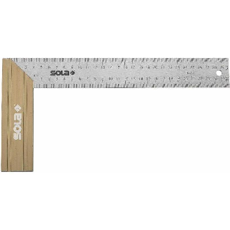Escuadra de carpintero de acero inoxidable SRB 500 x 170-Leer más