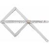 Escuadra ajustable combinada de aluminio anodizado VK