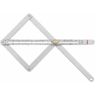 Escuadra ajustable combinada de aluminio anodizado VK-Leer más