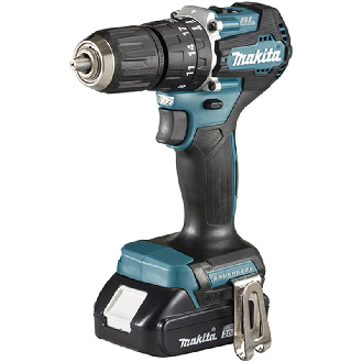 Taladro combinado con percusión  18V 2,0Ah 40Nm BL 2 bat.  DHP487RAJ-Leer más