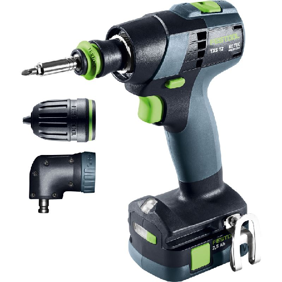 Taladro atornillador a batería 12V 2,5 Ah-Leer más