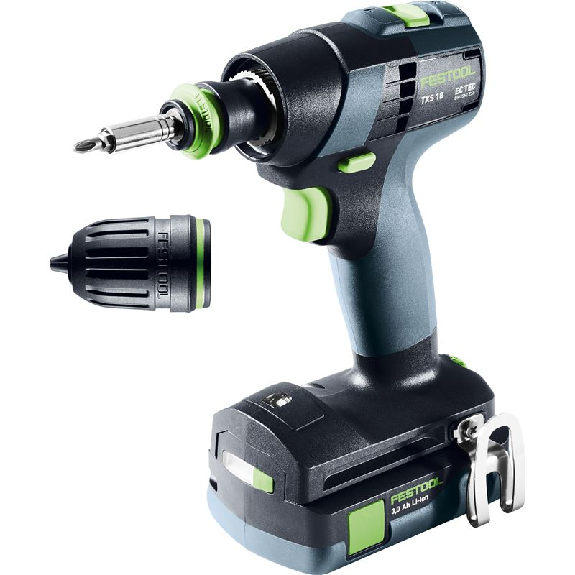 Festool Akku-Bohrschrauber TXS 18-Basic-3,0-Beschreibung lesen