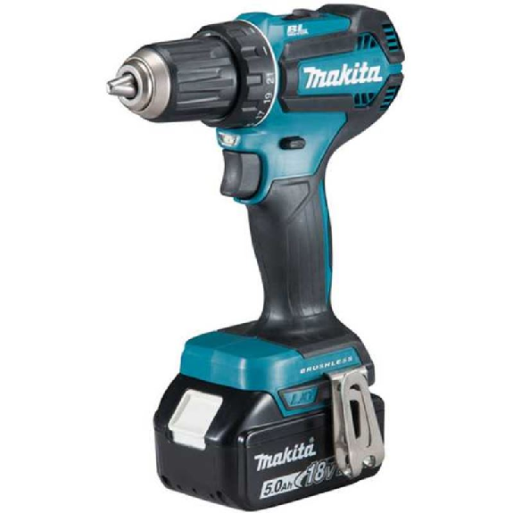 Force de tournevis LXT 18 V avec 2 batteries de 5,0 AH DDF485RTJ-Beschreibung lesen
