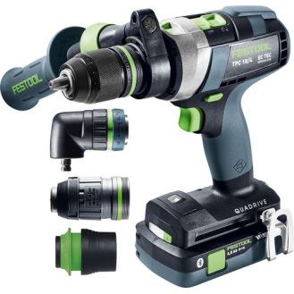 Festool Akku-Schlagbohrschrauber TPC 18/4 5,0/4,0 I-Set/XL QUADRIVE-Beschreibung lesen
