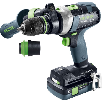 Festool Akku-Schlagbohrschrauber TPC 18/4 5,0/4,0 I-Plus QUADRIVE-Beschreibung lesen