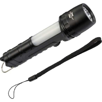 Brennenstuhl LuxPremium LED-Taschenlampe THL 300, IP54, 360+240lm-Beschreibung lesen