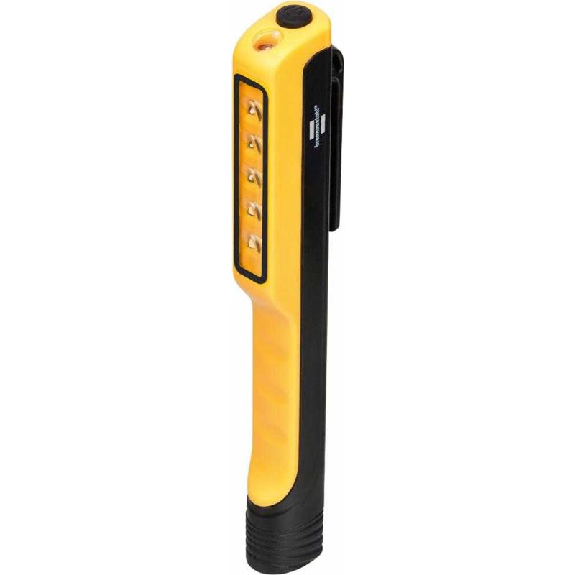 5 + 1 LED Inspektionsleuchte / Penlight mit Clip + Magnet-Beschreibung lesen