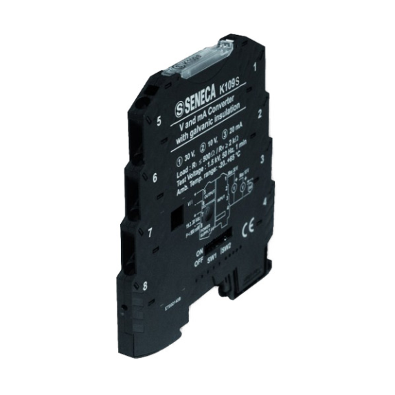 Convertidor V-I/V-I optoaislado con entrada activa/pasiva, K109S-Leer más