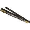 DOBLE METRO ALUMINIO NEGRO 10 VARILLAS MM - 21036 -
