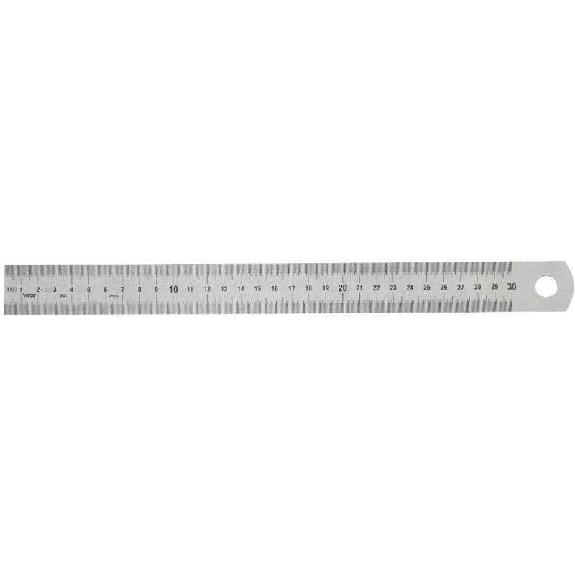 1018020300 - Regla semi-rígida EC Clase II Largo 3000mm - Sección 30 X 1,0mm-Leer más