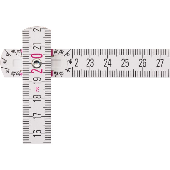 Metro plegable de madera modelo 1707, 2 m-Leer más
