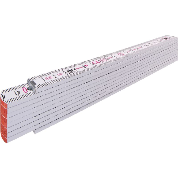 Metro plegable de madera modelo 1707, 2 m-Leer más