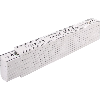 Metro plegable de plástico modelo 1104, 1 m