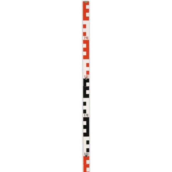 Stabila Zollstock Type 1407 GEO, 3 m, wei, Geo-Skalierung / metrische Skala-Beschreibung lesen