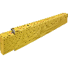 Metro plegable de madera modelo 407, 2 m